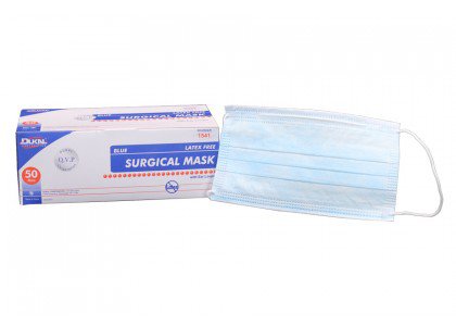 Mask Surgical Dukal® Pleated Tie Closure One Siz .. .  .  